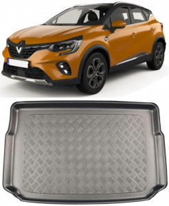 Renault Captur Tavita pentru portbagaj compatibila Renault Captur II fabricatie 01.2020 - prezent, caroserie suv, portbagaj superior, podea variabila in pozitie superioara accesorii pentru autoturismul tau - masina v110874