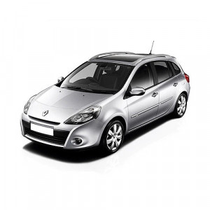 Renault Clio III Din 01.2008 - 02.2013, Combi , Set Covorase Auto Tip Tavita Premium 3D, din cauciuc accesorii pentru autoturismul tau - masina v162382
