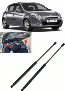 Renault Clio III Set 2 amortizoare pentru portbagaj / haion Krosno compatibil cu Renault Clio III Hatchback fabricat intre 2005-2014 accesorii pentru autoturismul tau - masina v90605