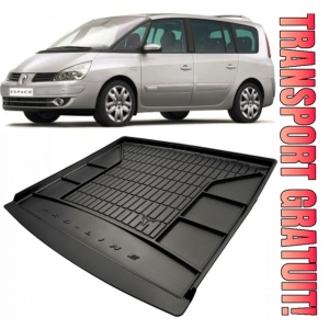 Renault Espace IV Van din 10.2002 - 12.2014, Tavita Pentru Portbagaj Lux Premium Dedicata, Rand 3 Culcat *1