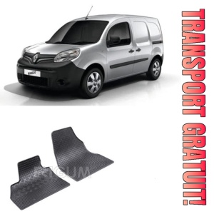 Renault Kangoo II, Van, fabricat din 2008 - Prezent, 2 Locuri, set covorase auto dedicate, din cauciuc 100% Premium
