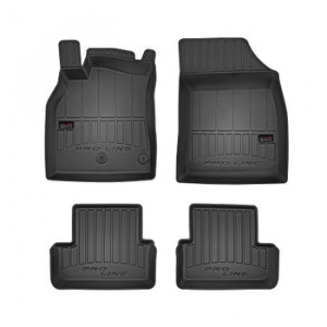 Renault Laguna II, Combi, Din 01.2001 - 06.2007 , Set Covorase Auto Tip Tavita Premium 3D, din cauciuc accesorii pentru autoturismul tau - masina v173924