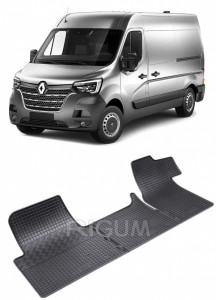 Renault Master III, Van, fabricat din 2010 - Prezent, 3 Locuri, set covorase auto dedicate, din cauciuc 100% Premium accesorii pentru autoturismul tau - masina v159726