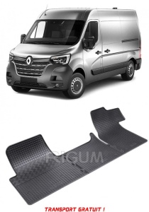 Renault Master III, Van, fabricat din 2010 - Prezent, 3 Locuri, set covorase auto dedicate, din cauciuc 100% Premium - Transport Gratuit accesorii pentru autoturismul tau - masina v38116