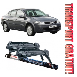 Renault Megane II Saloon Set 2 stergatoare parbriz Bosch Bosch Aerotwin 60 cm/45 cm compatibile cu Renault Megane II Saloon (Lm0/1_) din 2003-2010 (60 cm / 45 cm)