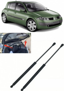 Renault Megane II Set 2 amortizoare pentru portbagaj / haion Krosno compatibil cu Renault Megane II Hatchback fabricat intre 2003-2009 accesorii pentru autoturismul tau - masina v88194