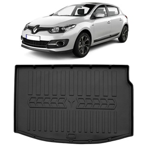 Renault Megane III Hatchback (2008-2015) Tavita cauciuc pentru protectie portbagaj dedicata pentru Renault Megane III Transport Gratuit accesorii pentru autoturismul tau - masina v25870