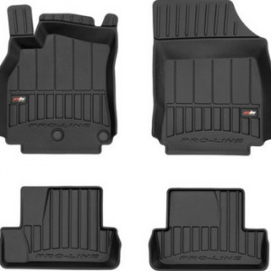 Renault Megane III Sport Din 2008 - 2011, Coupe , Set Covorase Auto Tip Tavita Premium 3D, din cauciuc accesorii pentru autoturismul tau - masina v162867