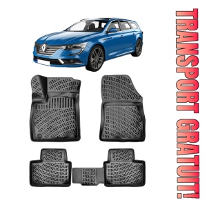 Renault Talisman 2016-2022 Set Covorase Auto Cauciuc Premium Umbrella