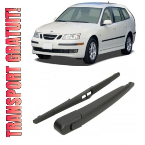 SAAB 9--3 Brat stergator pentru luneta spate cu lamela 315 mm, compatibil cu SAAB 9--3 Combi fabricat intre 2005-2015, calitate extra