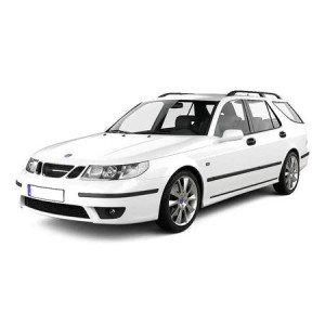 Saab 9-5 Din 1998 - 2010, Combi , Set Covorase Auto Tip Tavita Premium 3D, din cauciuc accesorii pentru autoturismul tau - masina v161749
