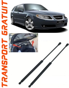 SAAB 9-5 Set 2 amortizoare pentru portbagaj / haion Krosno compatibil cu SAAB 9-5 Combi fabricat intre 1997-2009 accesorii pentru autoturismul tau - masina v88288