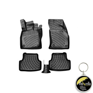 Seat Arona 2017- Set 4 covorase auto din cauciuc tip tavita premium line 3D accesorii pentru autoturismul tau - masina v242524