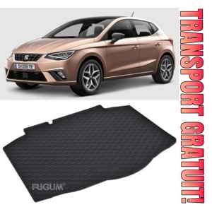 Seat Ibiza Tavita pentru portbagaj din cauciuc, compatibila Seat Ibiza V fabricatie 06.2017 - prezent, caroserie hatchback