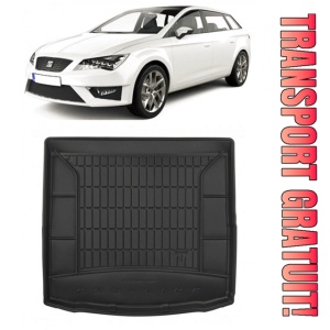 Seat Leon III 5F Combi din 11.2012 - 02.2020, Tavita Pentru Portbagaj Lux Premium Dedicata, Portbagaj Inferior *1