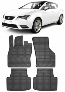 Seat Leon IV MhEV Din 2020 - Prezent, Hatchback , Set Covorase Auto Premium accesorii pentru autoturismul tau - masina v151252