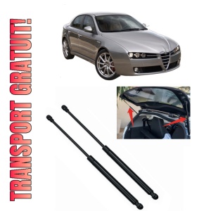 Set 2 amortizoare portbagaj haion ALFA ROMEO 159 (939_) din 2005-2012, 2 bucati, KROSNO, 4 stickere auto ALFA ROMEO