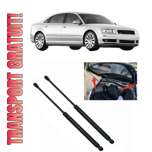 Set 2 amortizoare portbagaj haion AUDI A8 D3 (4E2, 4E8) din 2002-2010, 2 bucati, KROSNO, 4 stickere auto AUDI