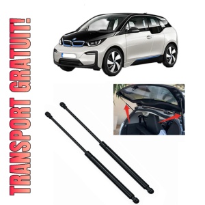 Set 2 amortizoare portbagaj haion BMW Seria i3 (I01) din 2013-2017, 2 bucati, KROSNO, 4 stickere auto BMW Seria