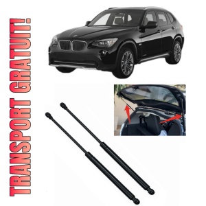 Set 2 amortizoare portbagaj haion BMW Seria X1 (E84) din 2009-2015, 2 bucati, KROSNO, 4 stickere auto BMW Seria