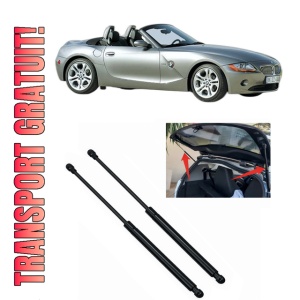 Set 2 amortizoare portbagaj haion BMW Seria Z4 Roadster (E85) din 2002-2009, 2 bucati, KROSNO, 4 stickere auto BMW Seria