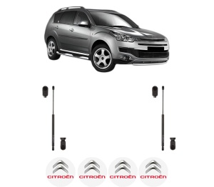 Set 2 amortizoare portbagaj haion CITROEN C-CROSSER (VU_, VV_) din 2007-2012, 2 bucati, KROSNO, 4 stickere auto CITROEN v3660