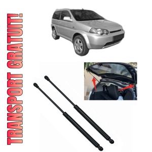 Set 2 amortizoare portbagaj haion HONDA HR-V (GH_) din 1999-2005, 2 bucati, KROSNO, 4 stickere auto HONDA