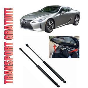 Set 2 amortizoare portbagaj haion LEXUS LC Coupe (_Z10_) din 2016-2018, 2 bucati, KROSNO, 4 stickere auto LEXUS