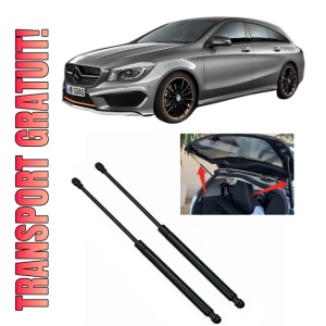 Set 2 amortizoare portbagaj haion MERCEDES-BENZ CLA Shooting Brake (X117) din 2015-2019, 2 bucati, KROSNO, 4 stickere auto MERCEDES-BENZ