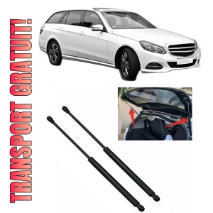 Set 2 amortizoare portbagaj haion MERCEDES-BENZ E-CLASS T-Model (S212) din 2009-2016, 2 bucati, KROSNO, 4 stickere auto MERCEDES-BENZ