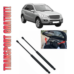 Set 2 amortizoare portbagaj haion MERCEDES-BENZ M-CLASS (W164) din 2005-2011, 2 bucati, KROSNO, 4 stickere auto MERCEDES-BENZ