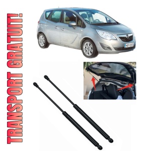 Set 2 amortizoare portbagaj haion OPEL MERIVA B MPV (S10) din 2010-2017, 2 bucati, KROSNO, 4 stickere auto OPEL