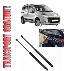 Set 2 amortizoare portbagaj haion PEUGEOT BIPPER TEPEE din 2008-2010, 2 bucati, KROSNO, 4 stickere auto PEUGEOT