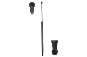 Set 2 amortizoare portbagaj haion PORSCHE 718 CAYMAN (982) din 2016-2017, 2 bucati, KROSNO, 4 stickere auto PORSCHE v704