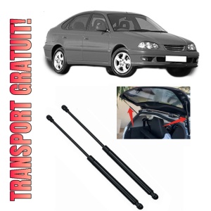 Set 2 amortizoare portbagaj haion TOYOTA AVENSIS Liftback (_T22_) din 1997-2003, 2 bucati, KROSNO, 4 stickere auto TOYOTA