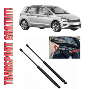 Set 2 amortizoare portbagaj haion Volkswagen GOLF SPORTSVAN VII (AM1, AN1) din 2014-2020, 2 bucati, KROSNO, 4 stickere auto Volkswagen