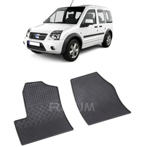 Set 2 covorase Ford Tourneo Connect 2M 2003-2013, din cauciuc 100%, compatibile cu autoturismul FORD Tourneo v912