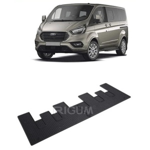 Set 2 covorase Ford Tourneo Custom Randul 2 2018-prezent, din cauciuc 100%, compatibile cu autoturismul FORD Tourneo v1716