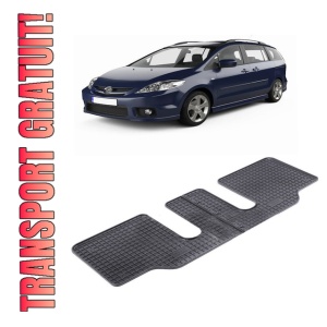 Set 2 covorase Mazda 5 2006-2010, din cauciuc 100%, compatibile cu autoturismul MAZDA 5