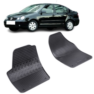 Set 2 covorase Volkswagen Polo 2M 2002-2009, din cauciuc 100%, compatibile cu autoturismul Volkswagen Polo v5861