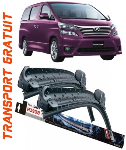 Set 2 stergatoare parbriz AR141S (650mm x 400mm) pentru Toyota Vellfire (05.08-02.15) Bosch accesorii pentru autoturismul tau - masina v218584