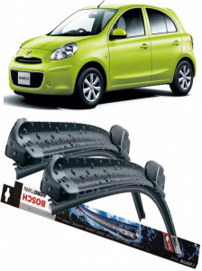 Set 2 stergatoare parbriz AR553S (550mm x 340mm) pentru Nissan March (K13) (07.10-) Bosch accesorii pentru autoturismul tau - masina v218049