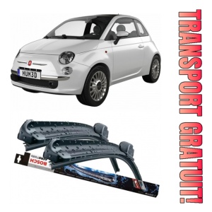 Set 2 stergatoare parbriz Bosch Aerotwin 600/475mm compatibile cu Fiat 500 (312_) (2007) Bosch
