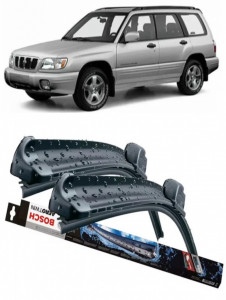 Set 2 stergatoare parbriz Bosch Aerotwin 600/475mm compatibile cu Subaru FORESTER (SG_) (2002-2008) Bosch accesorii pentru autoturismul tau - masina v215423