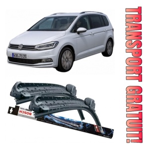 Set 2 stergatoare parbriz Bosch Aerotwin 600/475mm compatibile cu Volkswagen TOURAN VAN (1T3) (2010-2015) Bosch