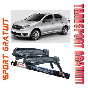 Set 2 stergatoare parbriz Bosch Aerotwin 600/475mm compatibile cu Dacia LOGAN II (2012) Bosch