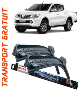 Set 2 stergatoare parbriz Bosch Aerotwin 600/475mm compatibile cu Mitsubishi L200 Platform/Chassis (MQ) (2015) Bosch accesorii pentru autoturismul tau - masina v216422