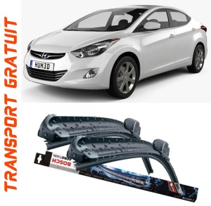 Set 2 stergatoare parbriz Bosch Aerotwin 600/475mm compatibile cu Hyundai ELANTRA V Saloon (MD, UD) (2010-2016) Bosch accesorii pentru autoturismul tau - masina v215841