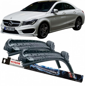 Set 2 stergatoare parbriz Bosch Aerotwin pentru Mercedes-Benz CLA-Klasse (117) (12.12 - 06.15) Bosch accesorii pentru autoturismul tau - masina v216838