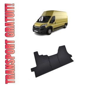 Set 3 covorase Opel Movano 3M 2022-prezent, din cauciuc 100%, compatibile cu autoturismul OPEL Movano